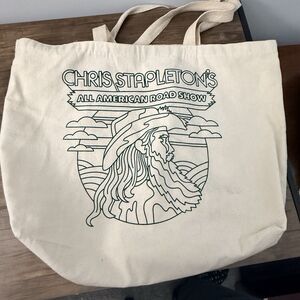 Chris Stapleton All American Road Show Canvas Tote Bag